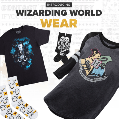 Loot Wear Wizarding World Wear Available Now + Coupon!
