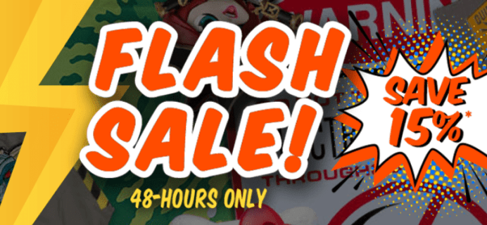 Loot Crate Flash Sale: 15% Off Nearly ALL Crates!