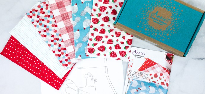 Annie’s Creative Quilters Fat Quarter Club Review + Coupon – FARM FRESH COLLECTION