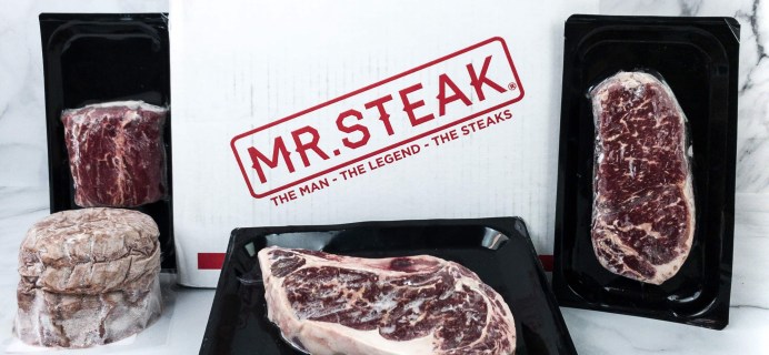 Mr. Steak Subscription Box Review + Coupon