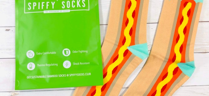 Spiffy Socks April 2020 Subscription Box Review  + Coupon
