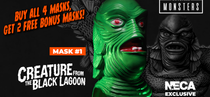 Loot Crate Limited Edition Universal Monsters Mask Series Available Now!