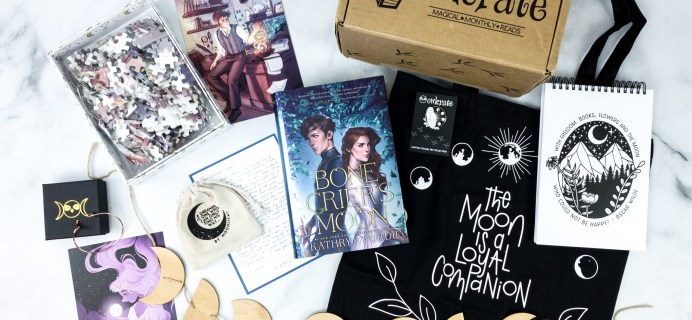 OwlCrate April 2020 Subscription Box Review + Coupon – FULL MOON MAGIC