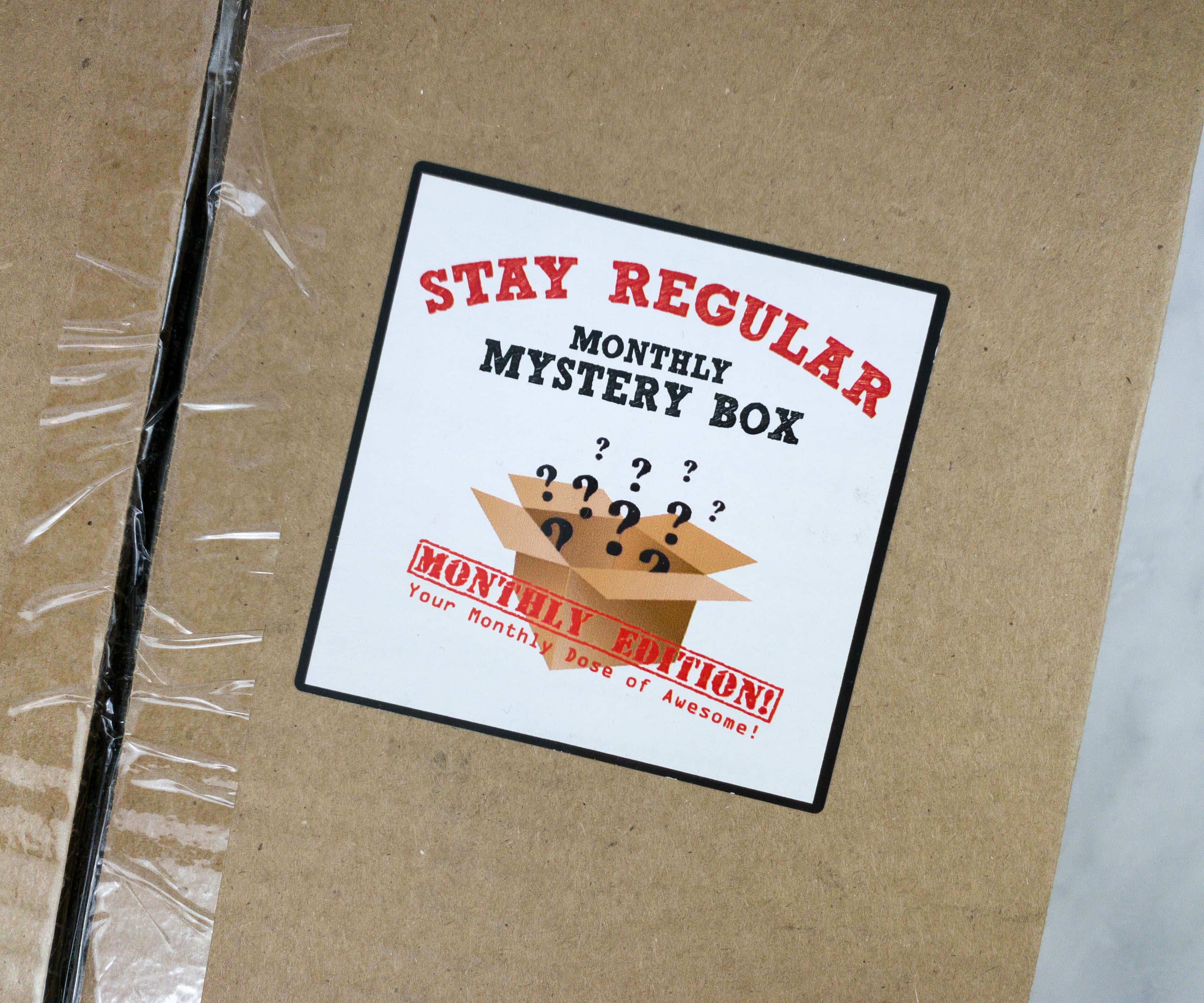 Stay Regular Monthly Mystery Box April 2020 Subscription Box Review ...