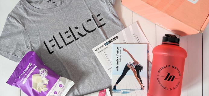 Miss MuscleBox Subscription Box Review + Coupon – April 2020