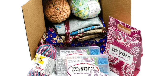 Darn Good Yarn Kids Craft Explorer Box Available Now + Coupon!