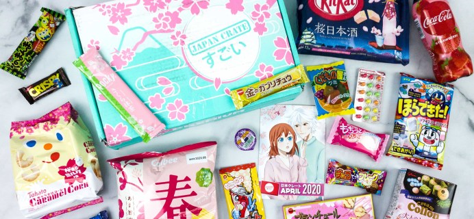 Japan Crate April 2020 Subscription Box Review + Coupon