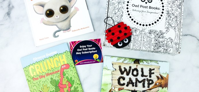 Owl Post Books Imagination Box May 2020 Subscription Box Review + Coupon