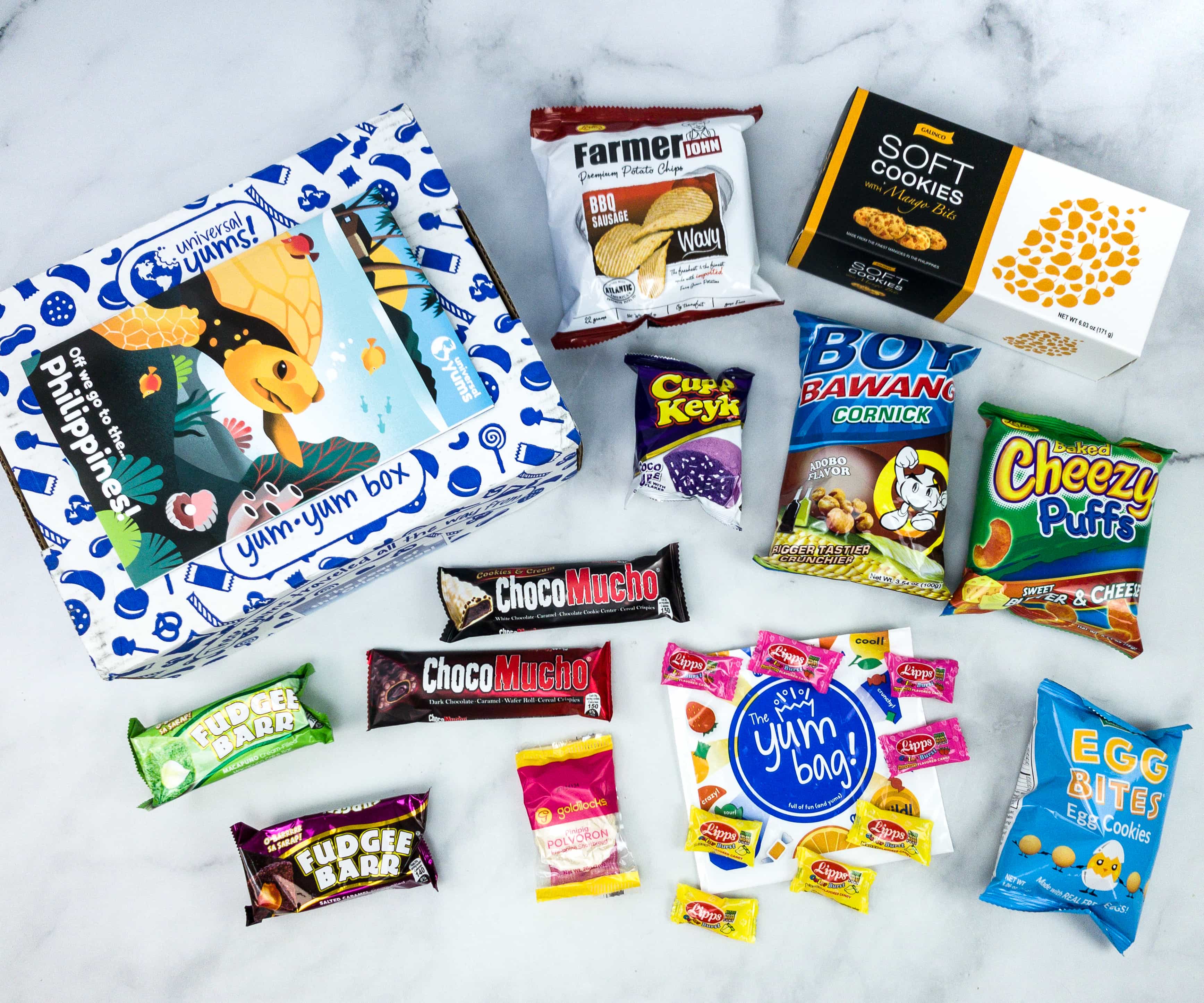 Universal Yums Subscription Box Review + Coupon PHILIPPINES Hello
