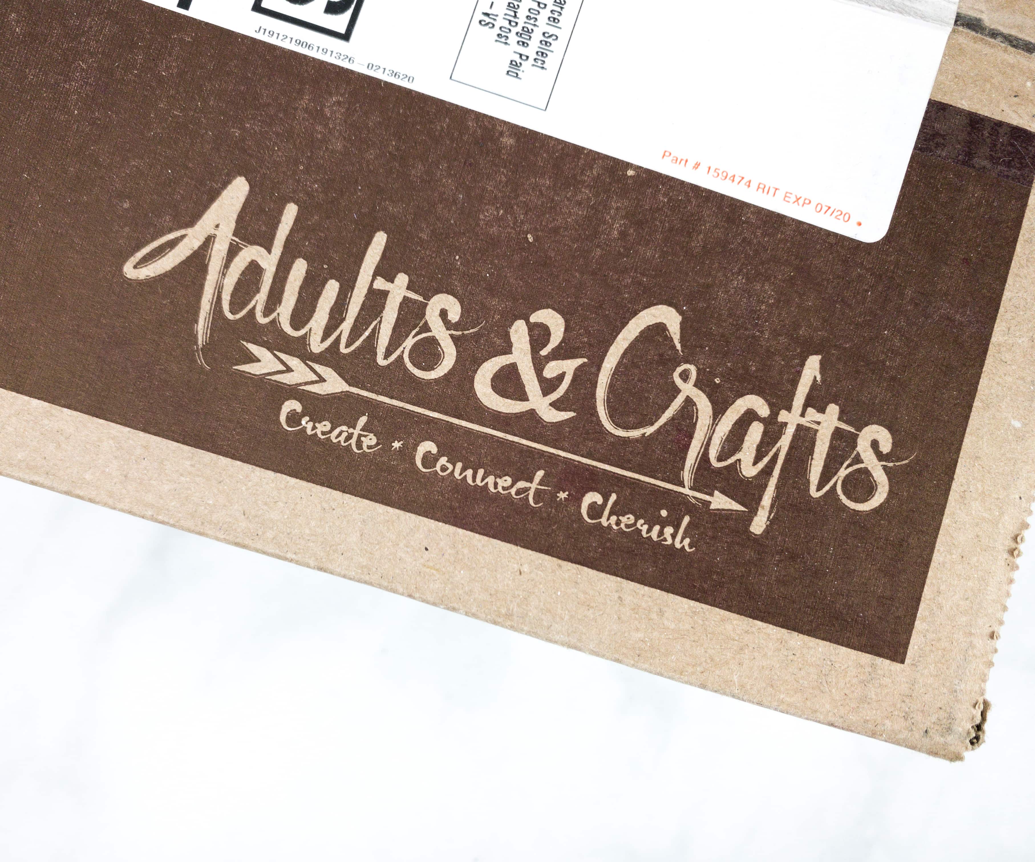 Adults & Crafts Subscription Box Review + Coupon - CARD MAKING KIT - Hello  Subscription