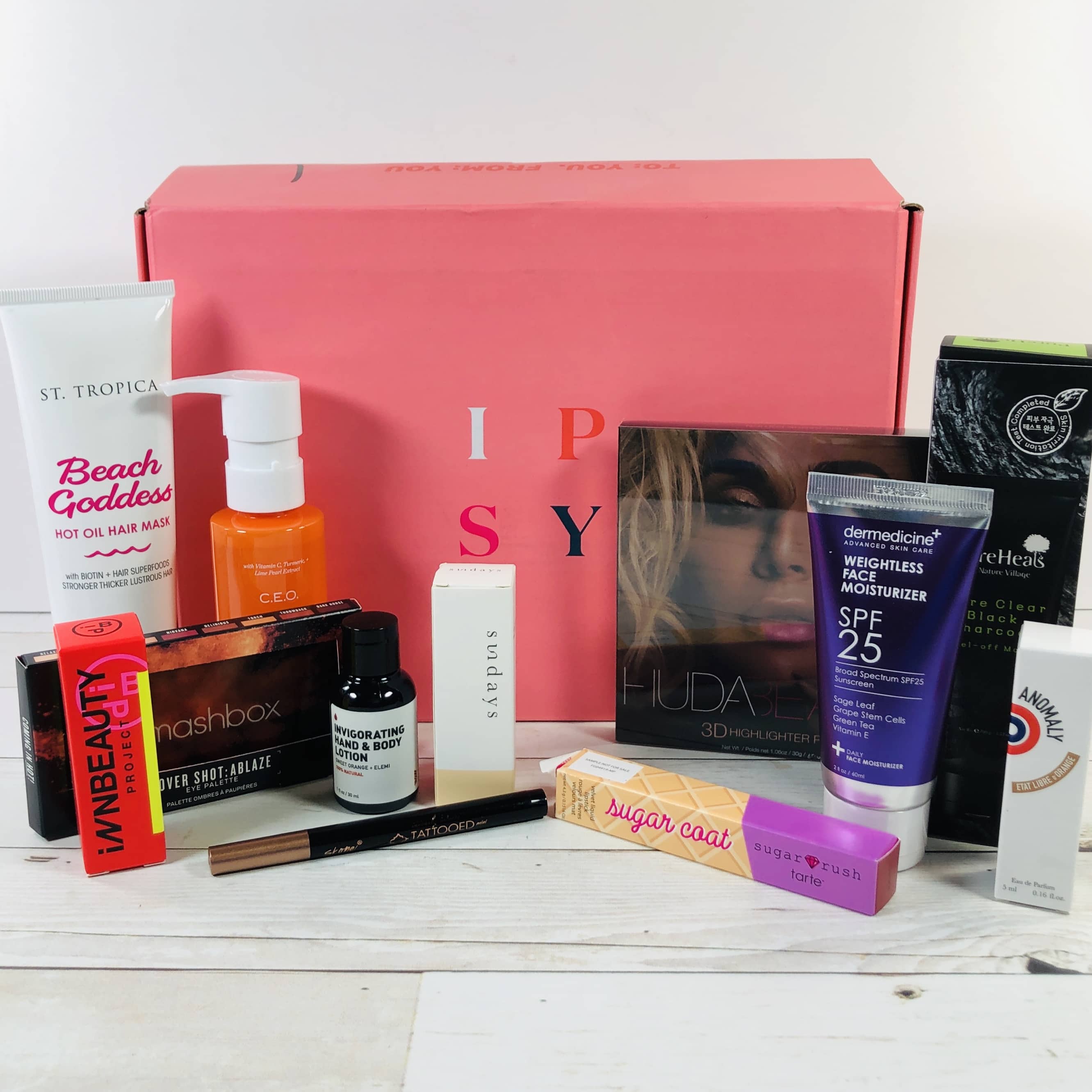 NEW 255 Piece Full & Travel 2024 Size High End Ipsy Skincare Bundle