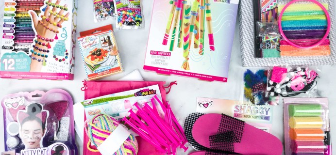 Craft Box by Fashion Angels Summer 2020 Subscription Box Review + Coupon