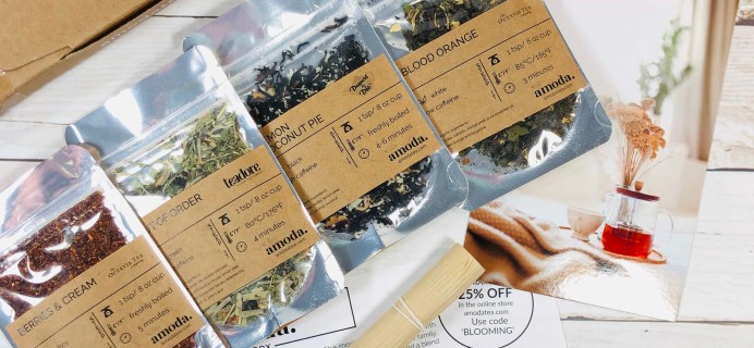 Amoda Tea May 2020 Subscription Box Review + Coupon!