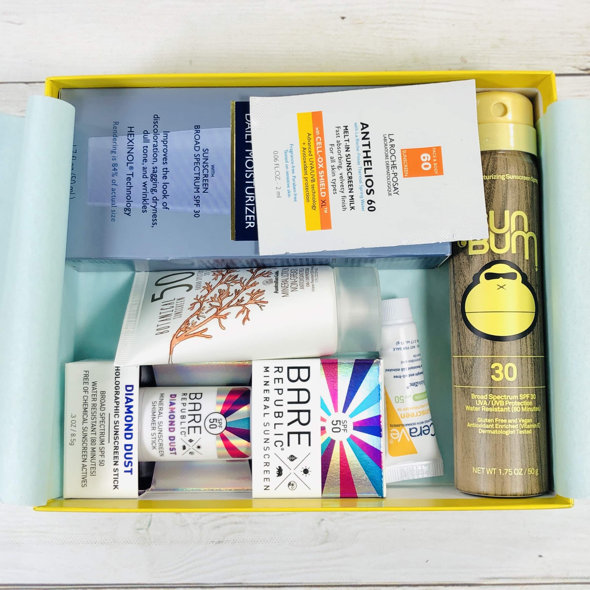 target beauty box sunscreen