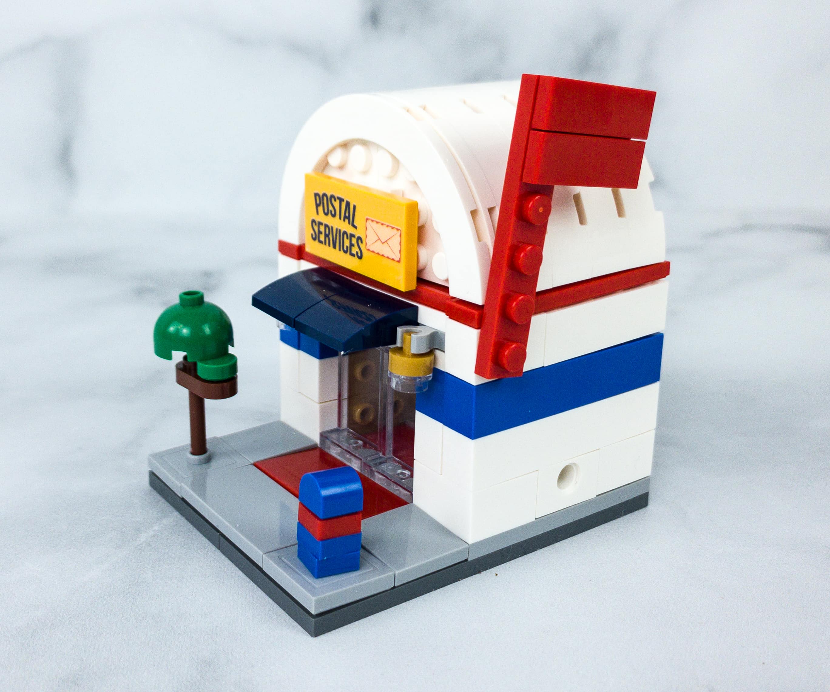 Lego post online box