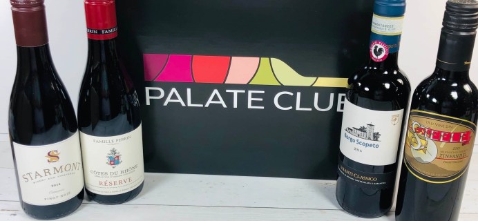 Palate Club May 2020 Subscription Box Review + Coupon – Red Wine Tasting Kit