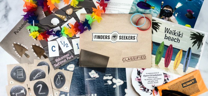 Finders Seekers Subscription Box Review + Coupon – HAWAII