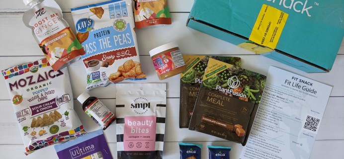 FitSnack May 2020 Subscription Box Review