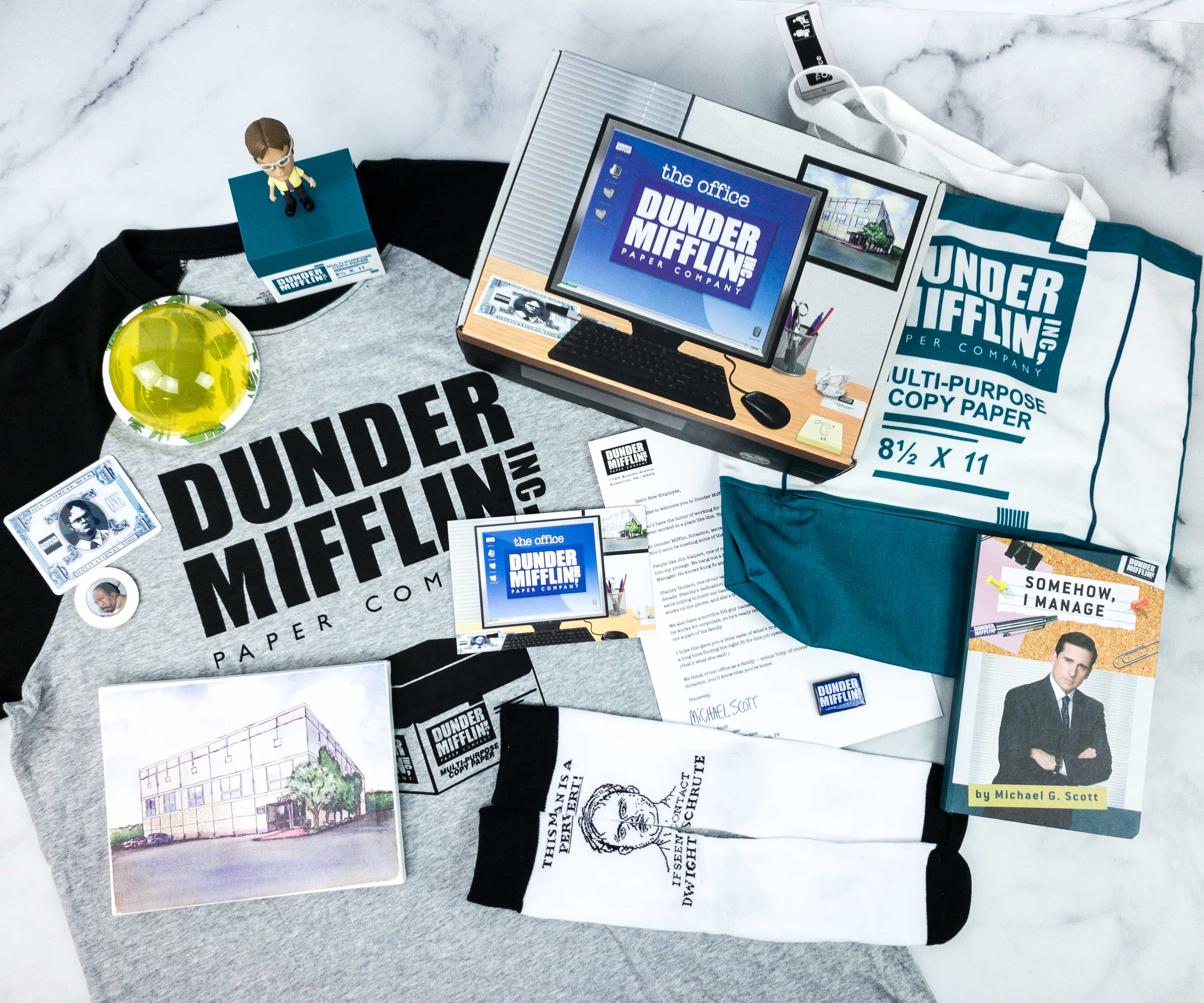 Dunder Mifflin Inc Paper Company Office Logo - The Office - Pin