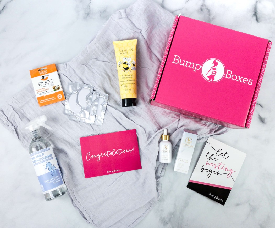 Bump To Mom®  Themed Pregnancy Subscription Box