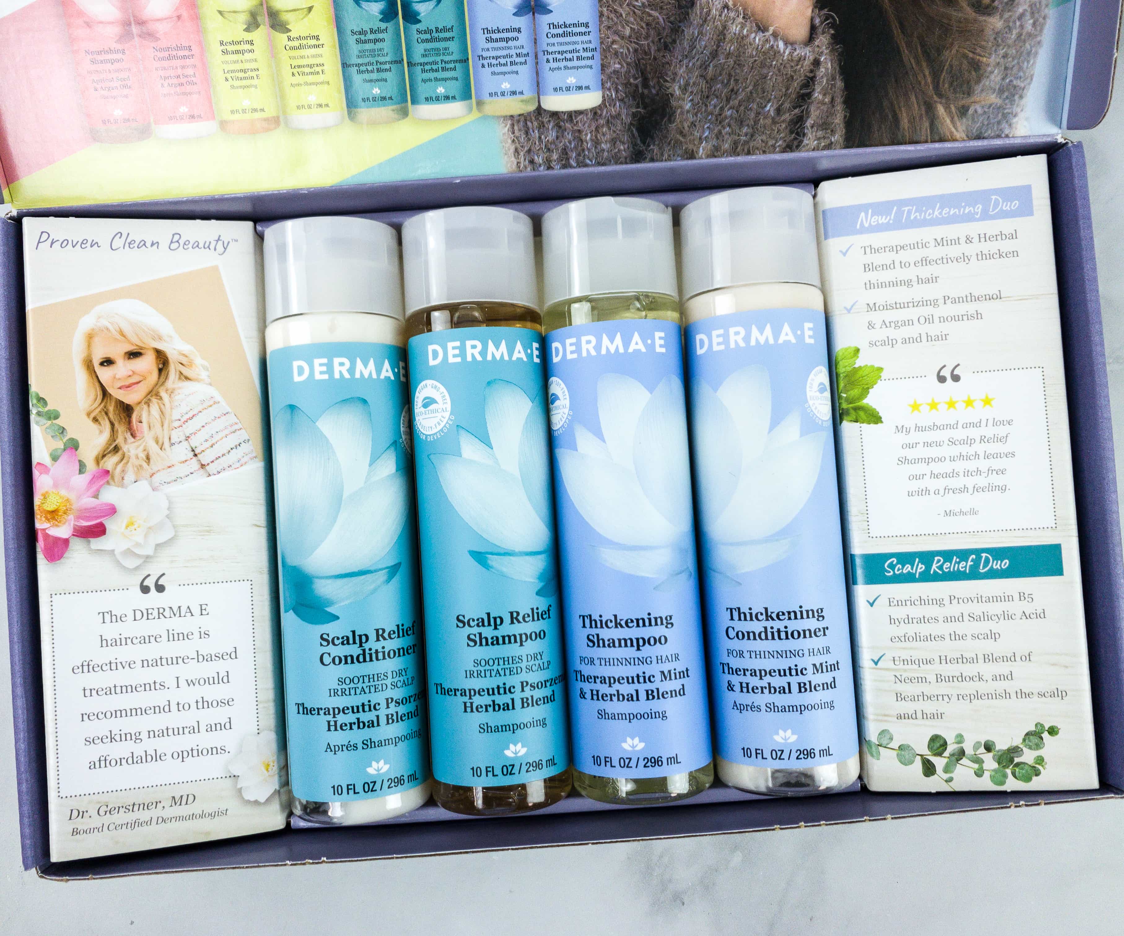 DermaE HAIR CARE Collection Review Hello Subscription