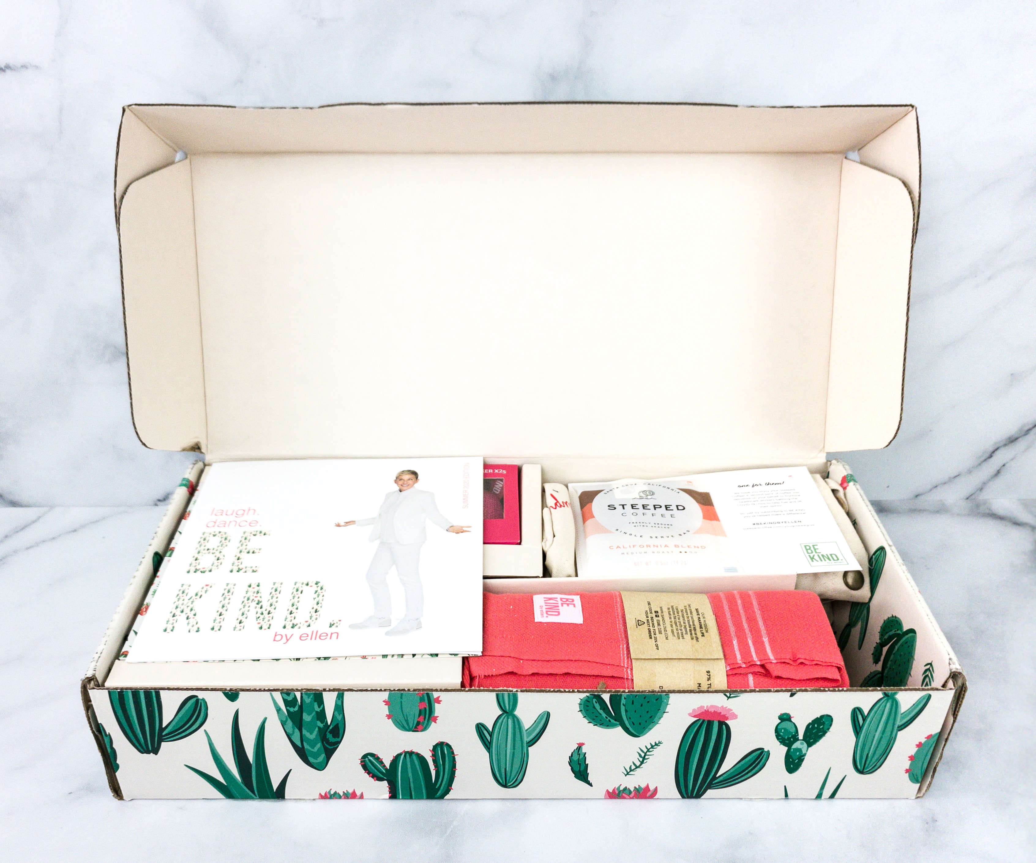 BE KIND by Ellen Summer 2020 Subscription Box Review hello subscription