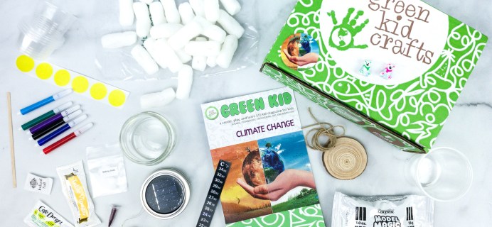 Green Kid Crafts CLIMATE CHANGE Subscription Box Review + 50% Off Coupon!