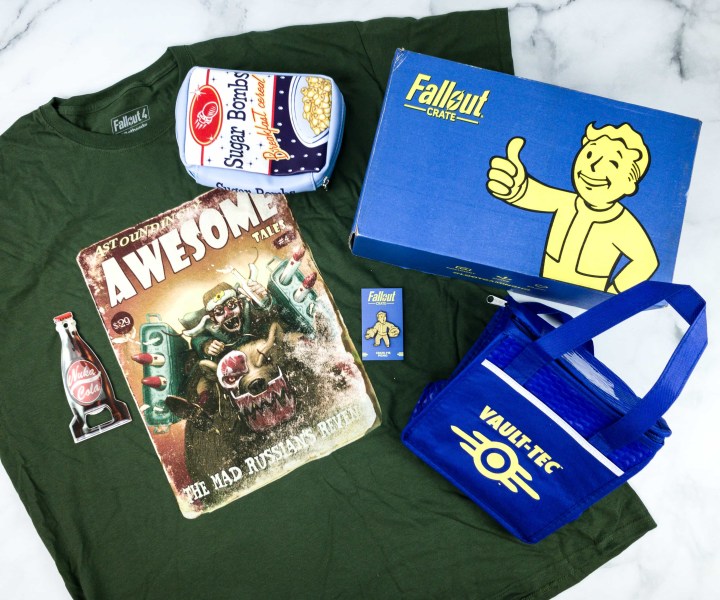 Loot Crate Fallout Crate April 2020 Review + Coupon - Hello Subscription