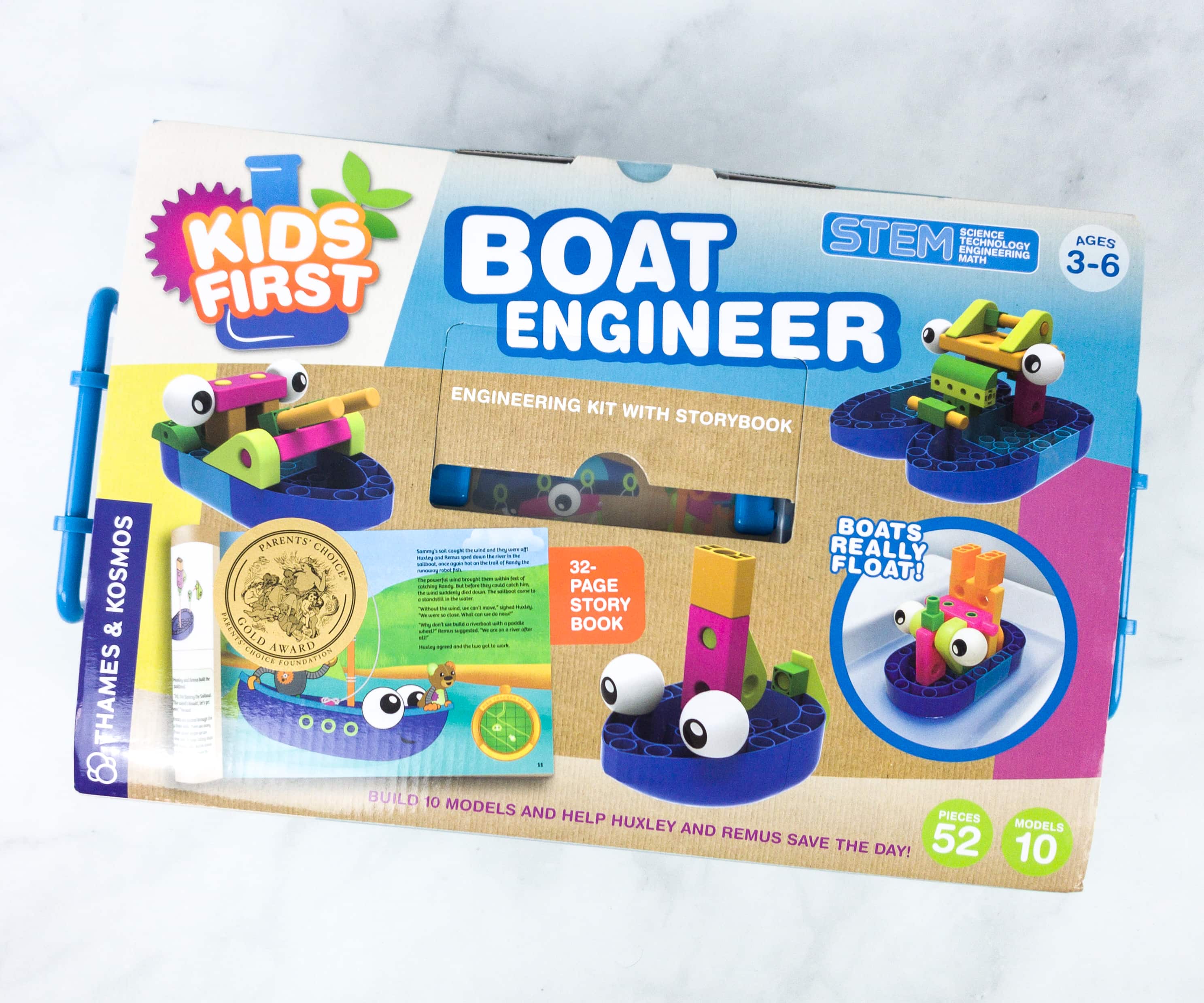 Amazon Stem Toy Club Review 3 To 5 Years First Boat Engineer Science Kit Hello Subscription