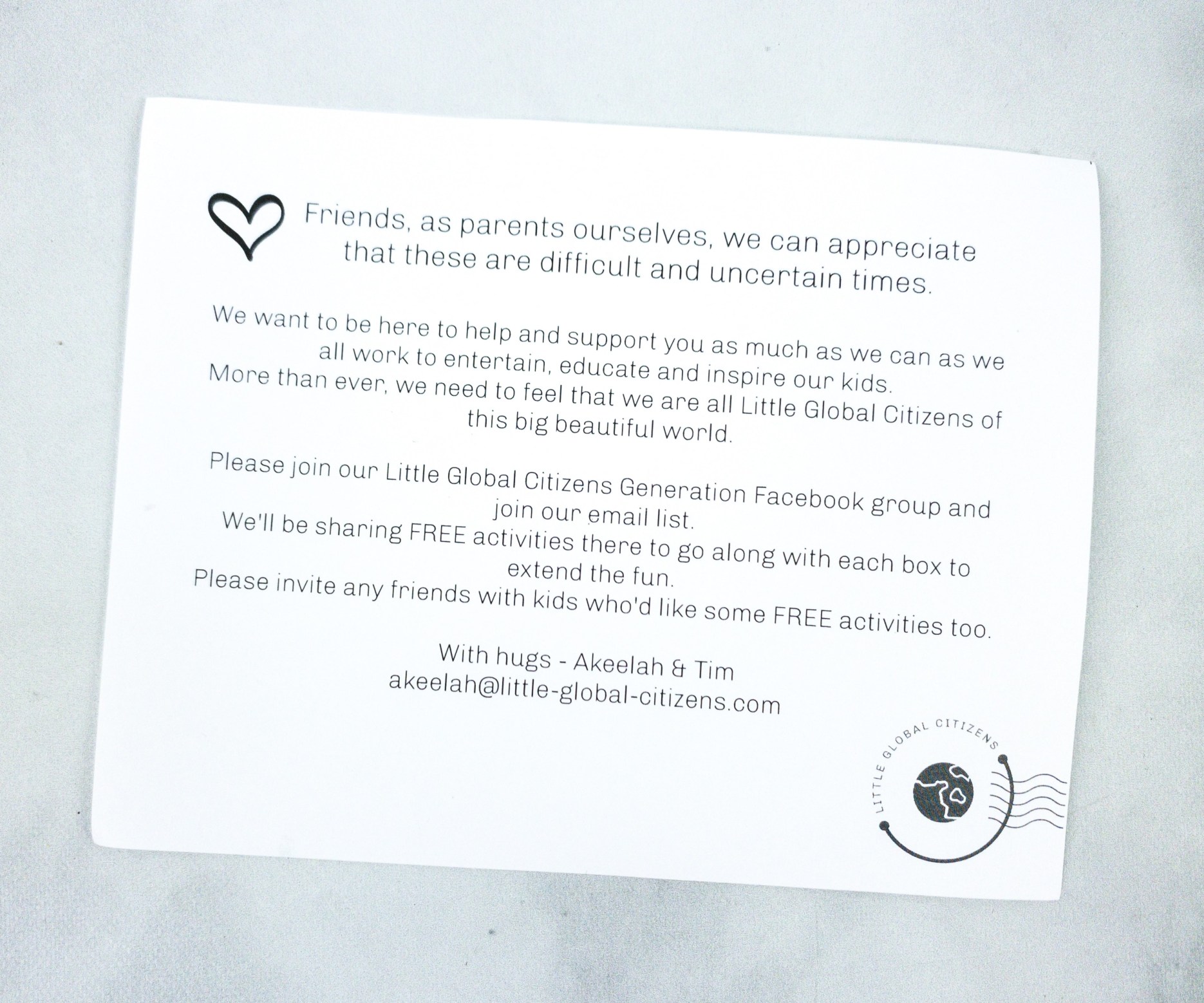 Little Global Citizens Subscription Box Review + Coupon THAILAND