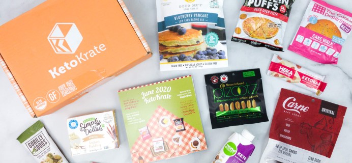 KetoKrate June 2020 Subscription Box Review + Coupon