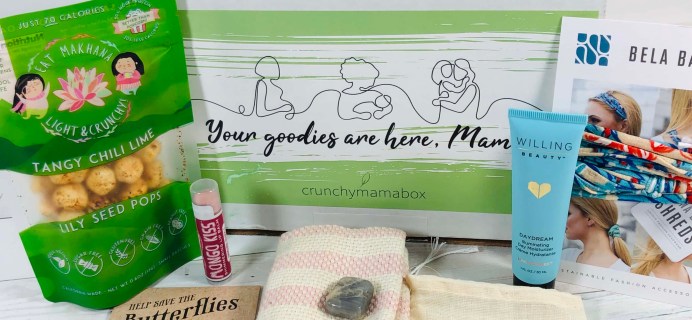 Crunchy Mama June 2020 Subscription Box Review