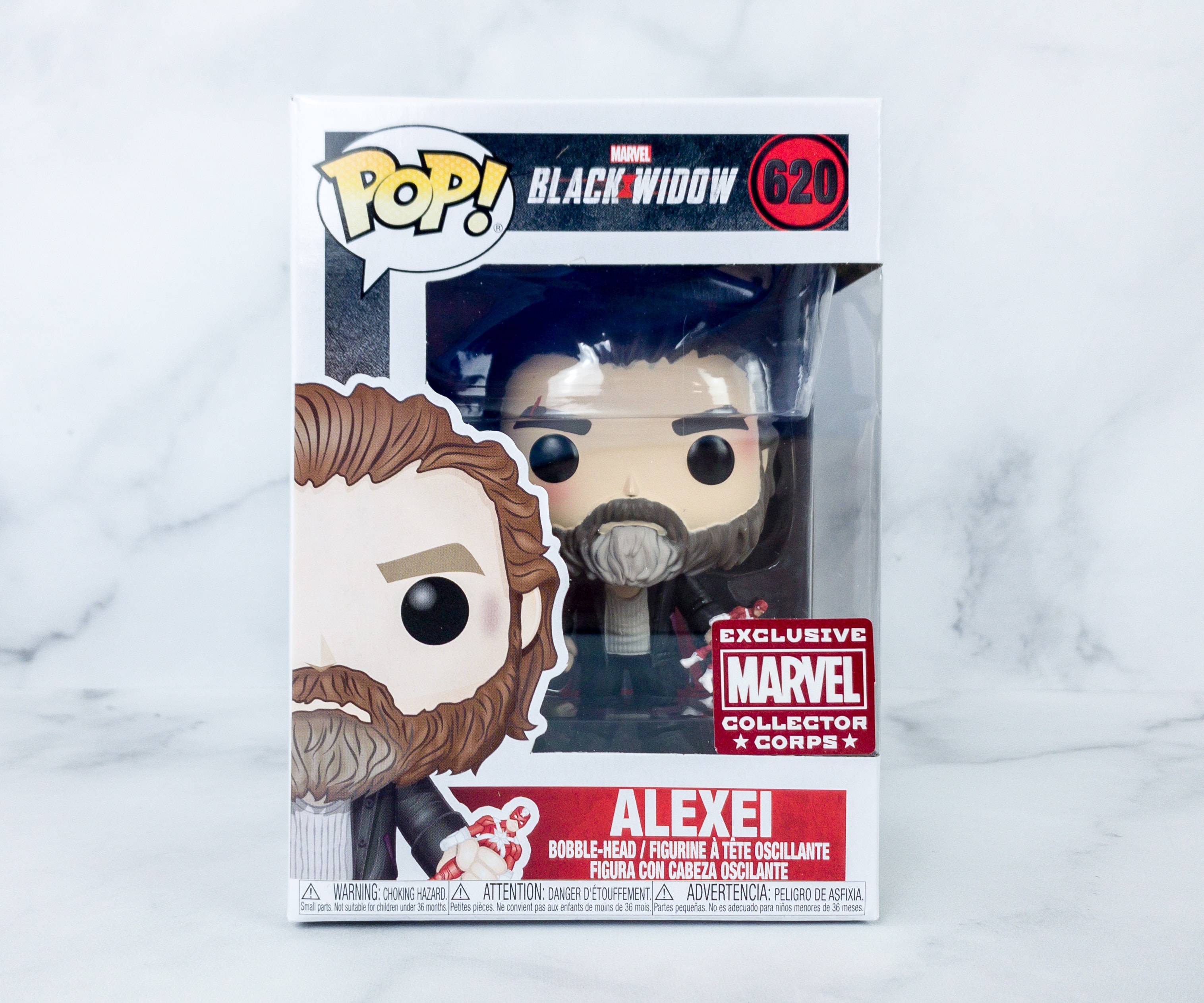 Black Widow, Red Guardian, Yelena Belova Funko Pops