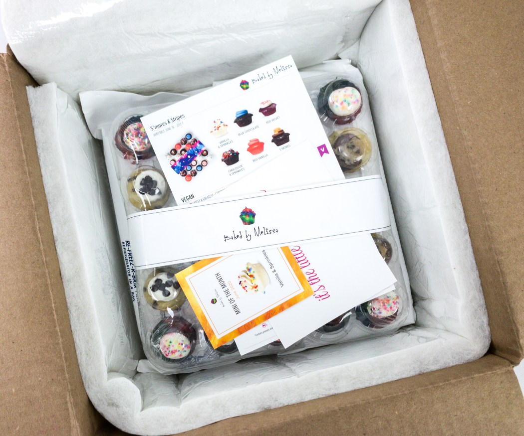 Baked by Melissa Mini Cupcakes Subscription Box Review Hello Subscription