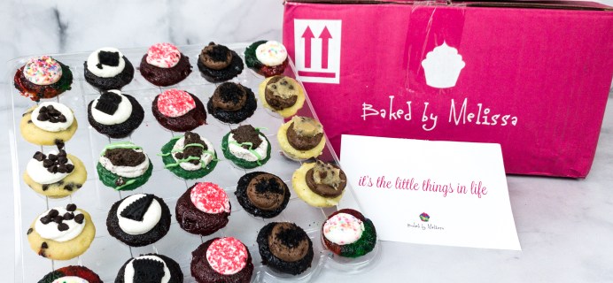 Baked by Melissa Mini Cupcakes Subscription Box Review