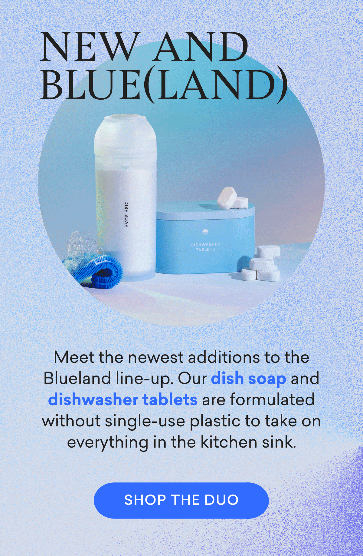 Blueland Dish Soap Starter Set 16 oz Bag