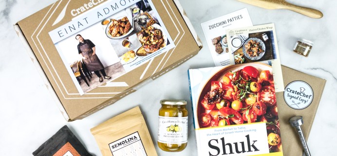 Crate Chef June 2020 Subscription Box Review + Coupon – Chef Einat Admony!
