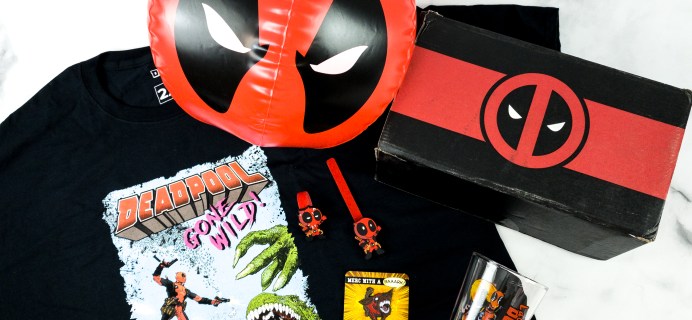 Deadpool Club Merc March 2020 Subscription Box Review + Coupon