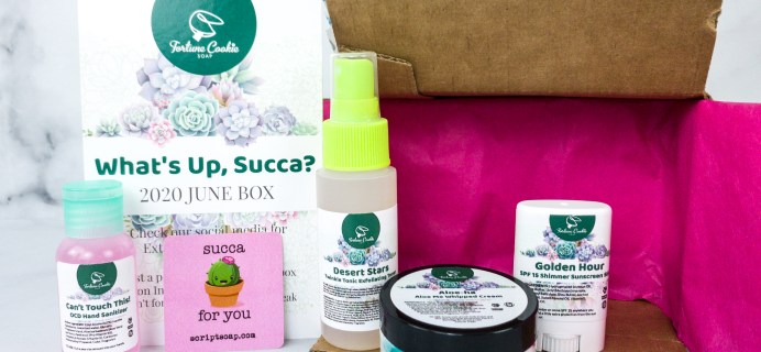 Fortune Cookie Soap FCS of the Month June 2020 Box Review
