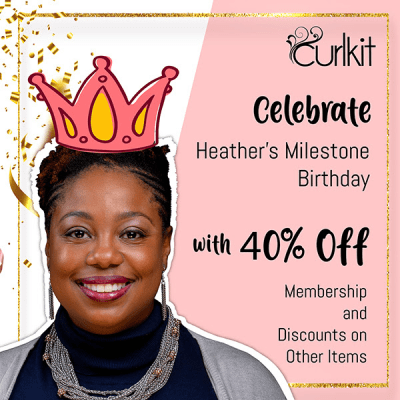 CurlKit Founder’s Birthday Sale: Get 40% Off First Box!