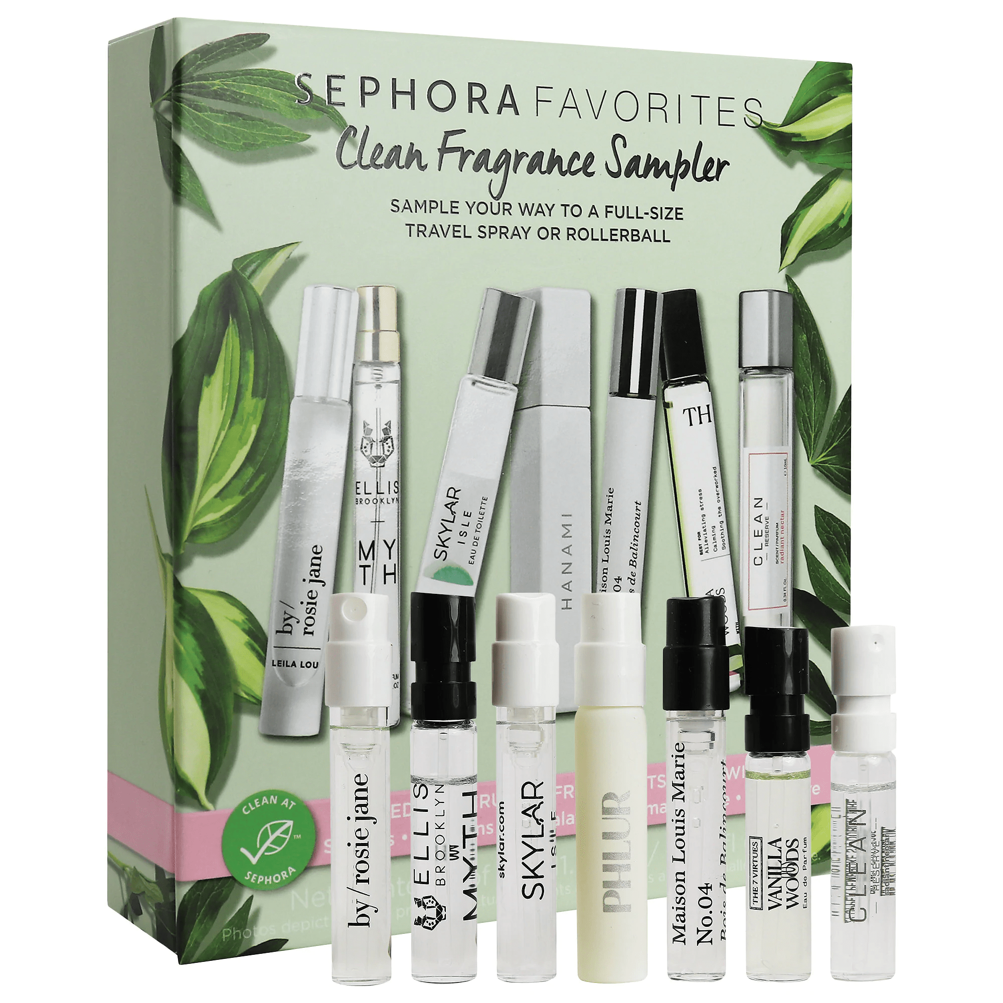 Mini Clean Perfume Sampler Set: New Sephora Kit Available Now + Coupons! - hello subscription