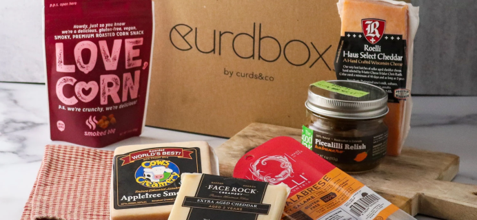 curdbox – Review? Artisan Cheese Subscription + Coupon!
