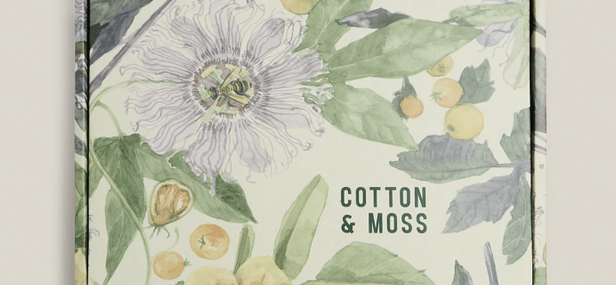 Cotton and Moss Holiday 2020 Seasonal Garden Box Theme Spoilers & Coupon!