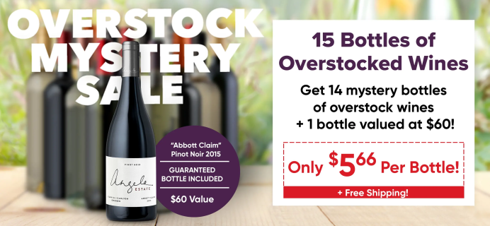 Splash Wines Fourth of July Sale: Pay Only $89.95 On 15 Bottle Mystery Pack!
