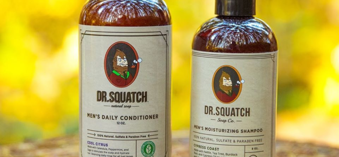 Dr. Squatch Hair Care Subscription Available Now + Coupons!