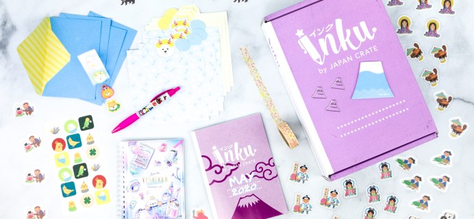 Inku Crate by Japan Crate May 2020 Subscription Box Review + Coupon!