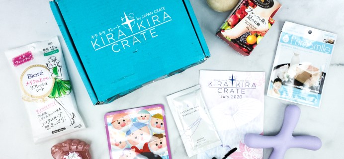 Kira Kira Crate July 2020 Subscription Box Review + Coupon