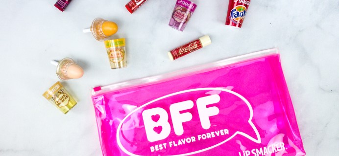 Lipsmacker BFF Lip Balm Summer 2020 Subscription Box Review