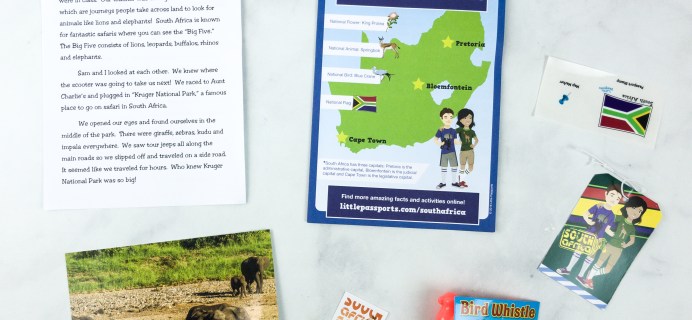 Little Passports World Edition Subscription Box Review + Coupon – SOUTH AFRICA