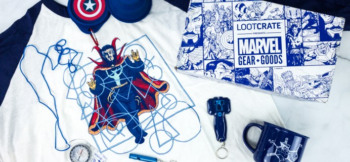 Marvel Gear + Goods March 2020 Subscription Box Review + Coupon! – BLUE